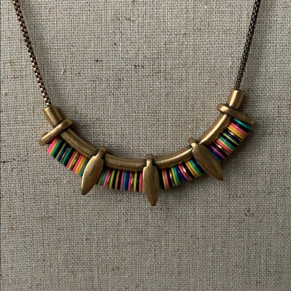 Stella & Dot Rainbow Necklace